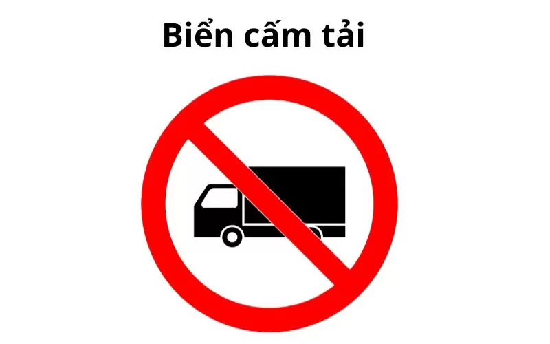Phân biệt biển cấm tải trọng và tổng tải trọng