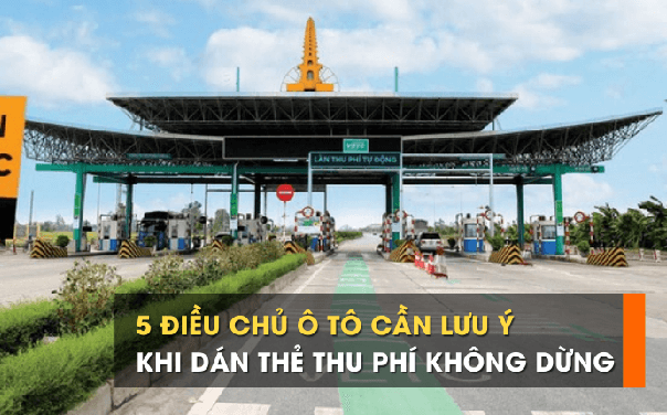 Tìm hiểu thẻ thu phí không dừng và cách dán thẻ thu phí không dừng tại nhà