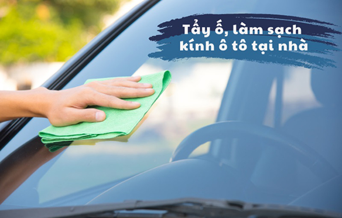 Cách đánh bay vết ố vàng trên kính xe ô tô đảm bảo an toàn khi lái xe