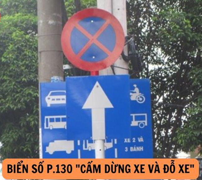 Ý nghĩa biển cấm đỗ xe và quy định lỗi dừng đỗ xe ô tô 2024 mới